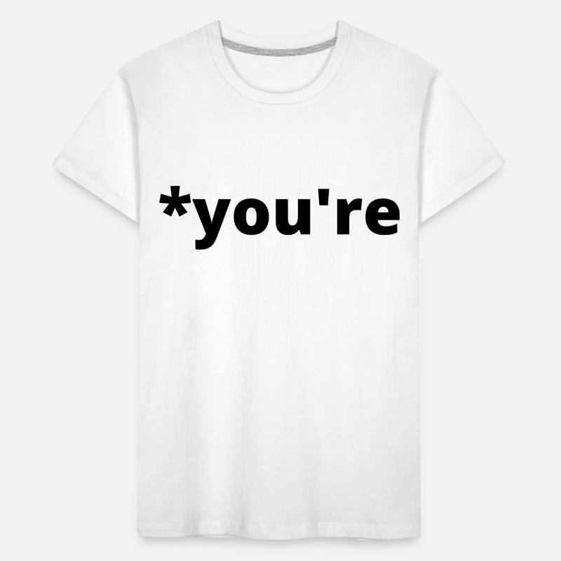 *Vous êtes T-shirt bio Premium Enfant