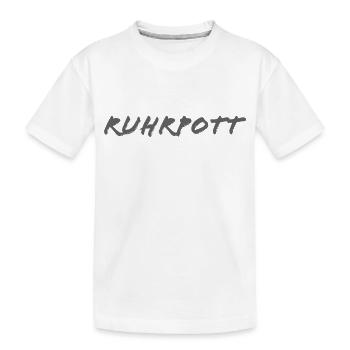 Ruhrpott - Kinder Premium Bio T-Shirt - Weiß - Vorne