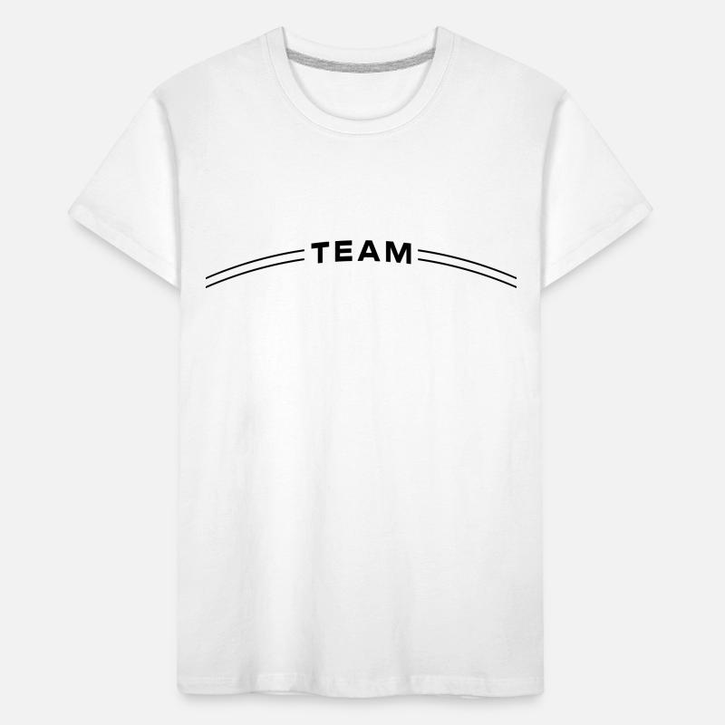 Conception d’équipe T-shirt bio Premium Enfant