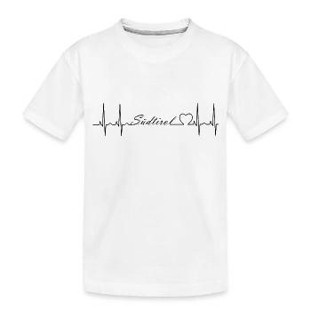 Südtirol - Kinder Premium Bio T-Shirt - Weiß - Vorne