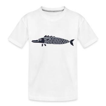 Meerestiere - Kinder Premium Bio T-Shirt - Weiß - Vorne