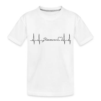 Zimmerer - Kinder Premium Bio T-Shirt - Weiß - Vorne