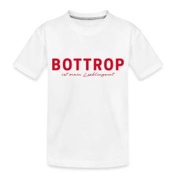 T-shirt Bottrop – Parfait pour les vrais fans - T-shirt bio Premium Enfant - blanc - Devant