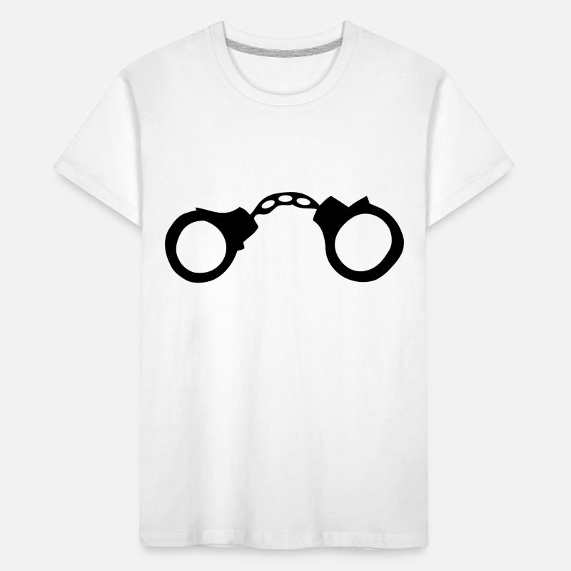 Handschellen Kinder Premium Bio T-Shirt