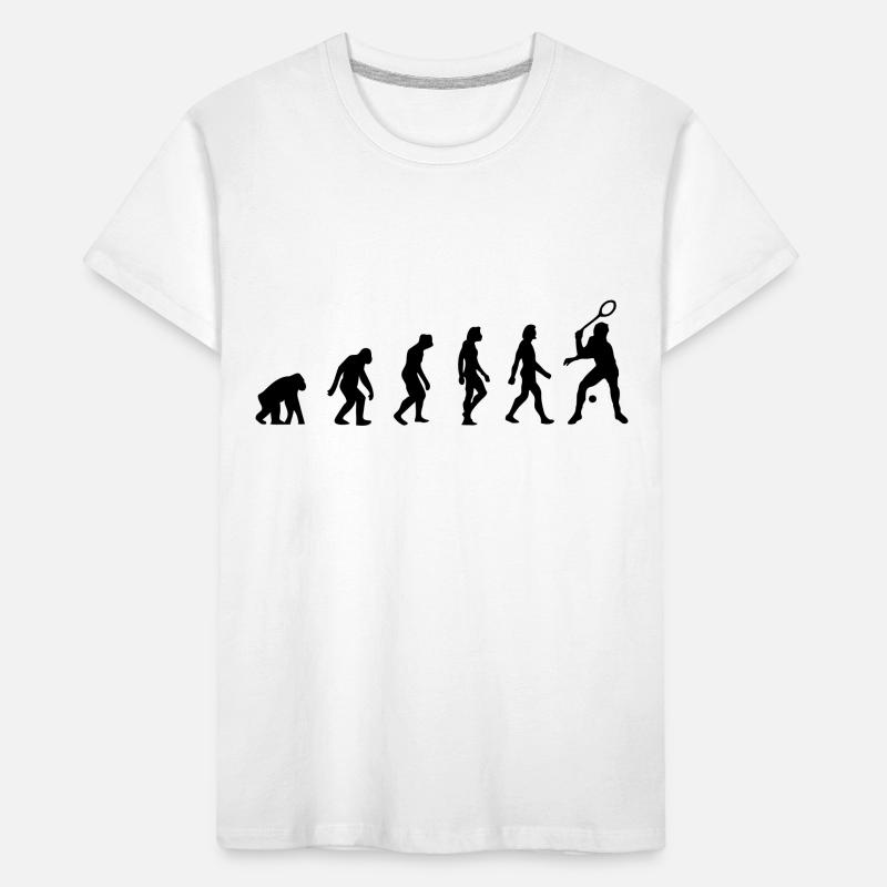 Die Evolution von Squash Kinder Premium Bio T-Shirt