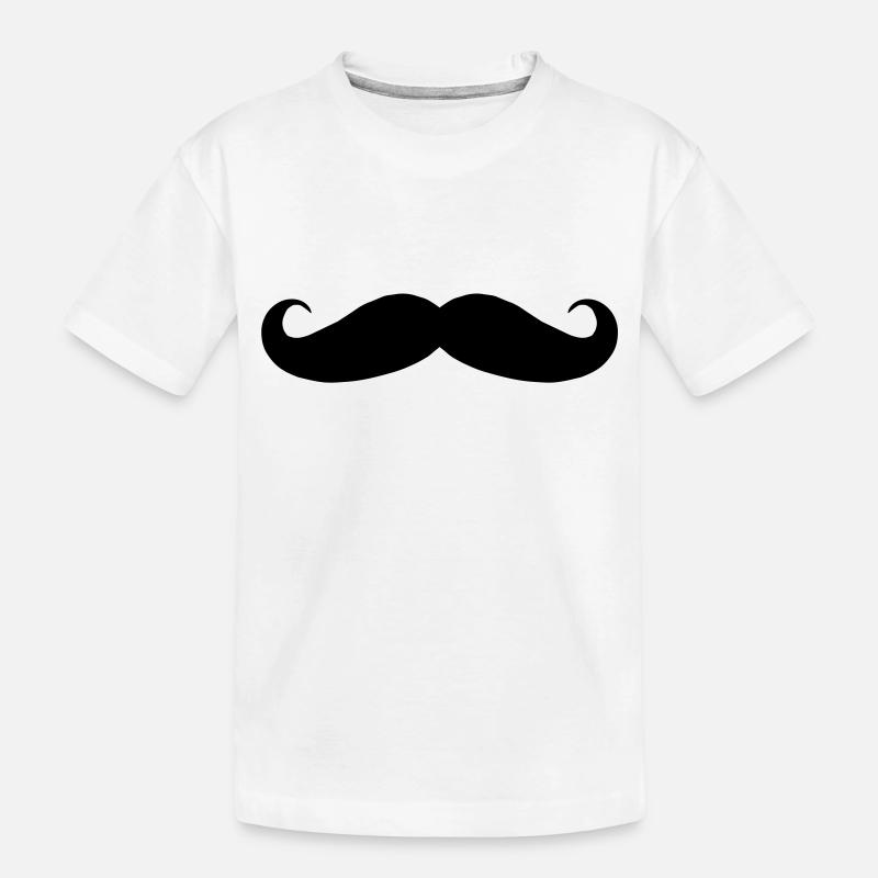 Mustache - T-shirt bio Premium Enfant - blanc