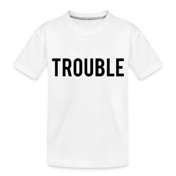 Double Trouble - T-shirt bio Premium Enfant - blanc - Devant