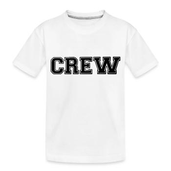 Besatzung - Kinder Premium Bio T-Shirt - Weiß - Vorne