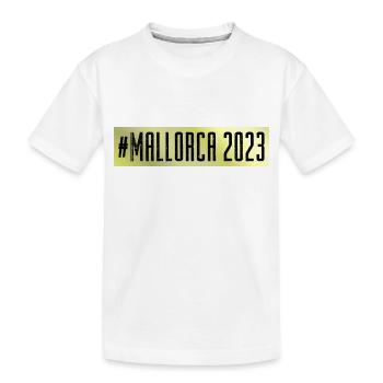 Mallorca 2023 - Kids' Premium Organic T-Shirt - white - Front