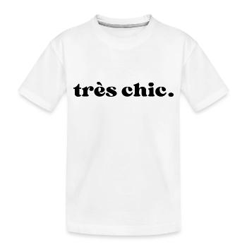 Très chic - T-shirt bio Premium Enfant - blanc - Devant