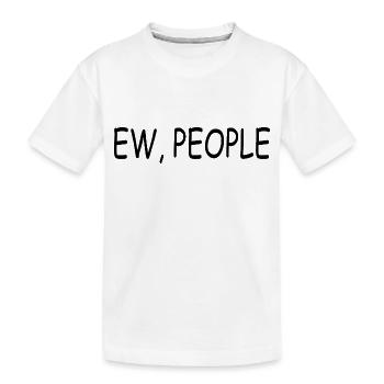 ew people - Kinder Premium Bio T-Shirt - Weiß - Vorne
