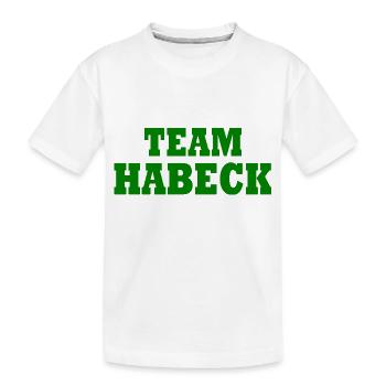 L’équipe habeck - T-shirt bio Premium Enfant - blanc - Devant