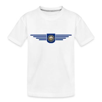 New Hampshire Fan T-Shirt – Must-have! - T-shirt bio Premium Enfant - blanc - Devant
