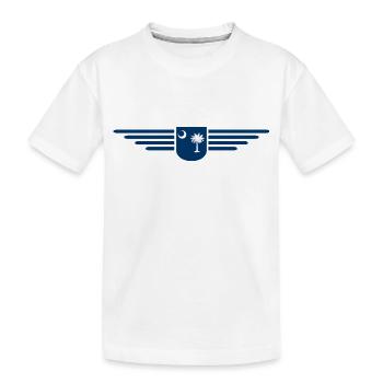 T-shirt de fan de Caroline du Sud – Pour les vrais fans ! - T-shirt bio Premium Enfant - blanc - Devant