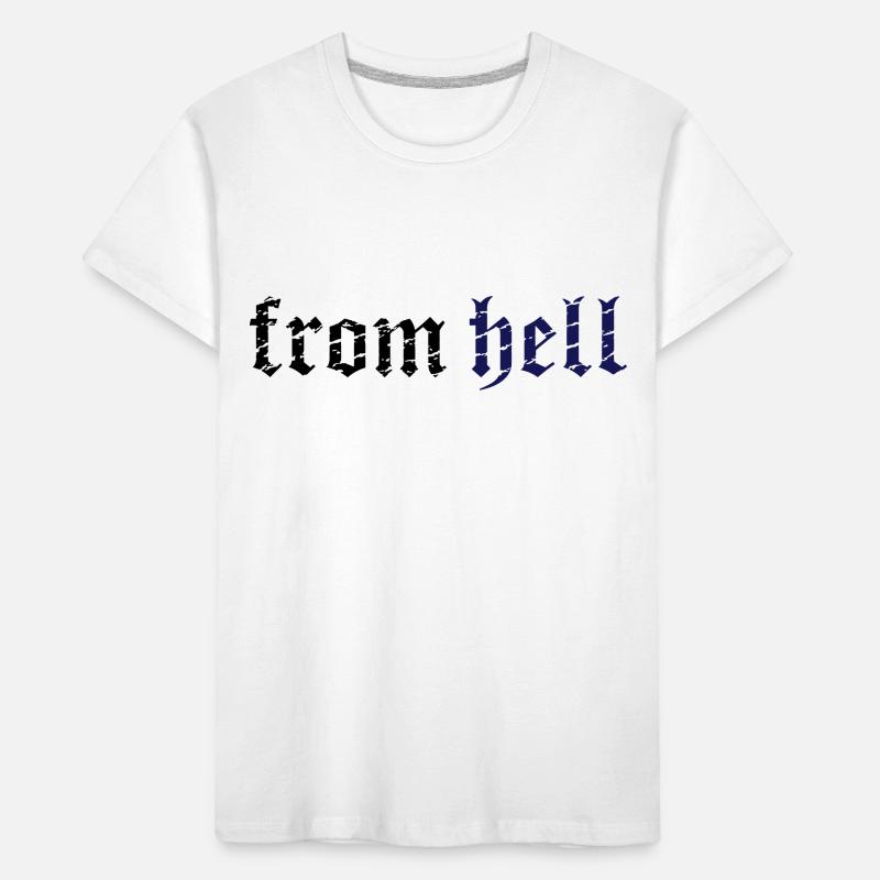 from hell_vec_2 en Kids' Premium Organic T-Shirt