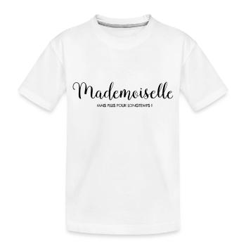 Mademoiselle EVC - T-shirt bio Premium Enfant - blanc - Devant
