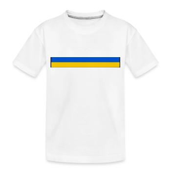 Ukraine - T-shirt bio Premium Enfant - blanc - Devant