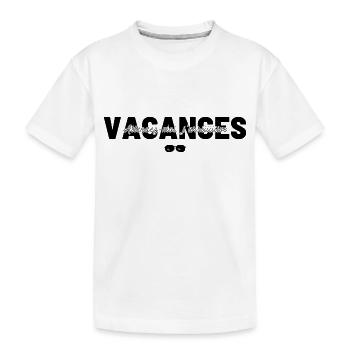 URLAUB, warte auf mich, ich komme! - Kinder Premium Bio T-Shirt - Weiß - Vorne