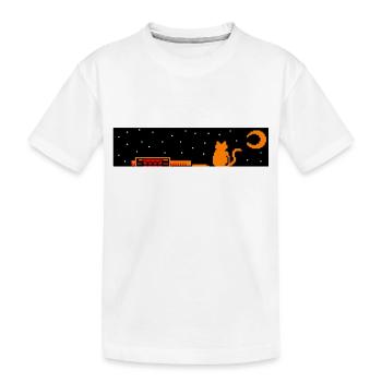 Japon hors d’usage Gare - T-shirt bio Premium Enfant - blanc - Devant