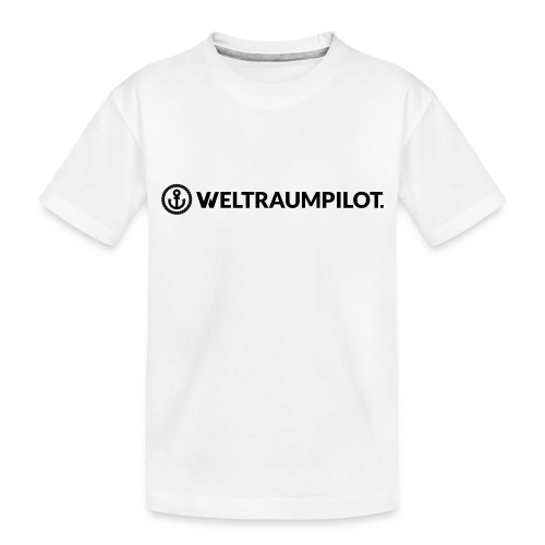 weltraumpilotquer - Kinder Premium Bio T-Shirt