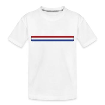 Pays-Bas - Kids' Premium Organic T-Shirt - white - Front