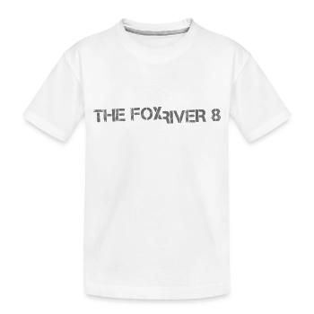 Der Fox River 8 - Kinder Premium Bio T-Shirt - Weiß - Vorne