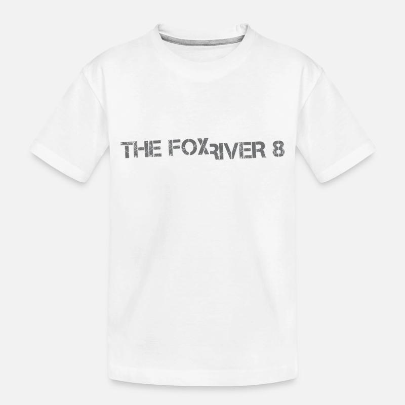The Fox River 8 - T-shirt bio Premium Enfant - blanc