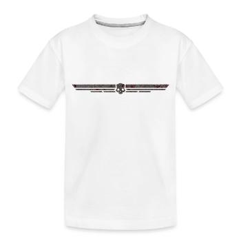 computer pc game technology gamer gaming modern - Kids' Premium Organic T-Shirt - white - Front