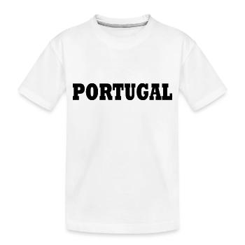 Portugal - T-shirt bio Premium Enfant - blanc - Devant
