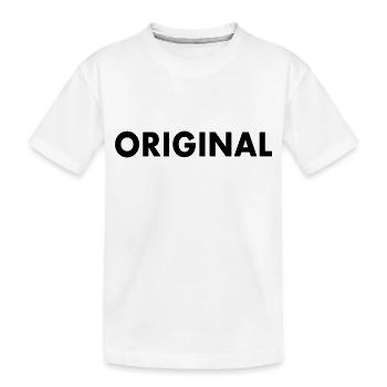the original the copy - T-shirt bio Premium Enfant - blanc - Devant