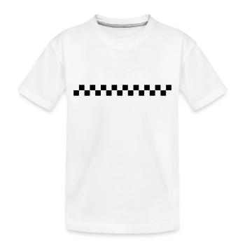 contrôles de ska 1 - T-shirt bio Premium Enfant - blanc - Devant