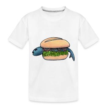 Rouleaux de poisson - T-shirt bio Premium Enfant - blanc - Devant