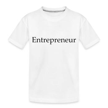 Entrepreneur - T-shirt bio Premium Enfant - blanc - Devant