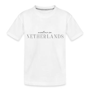 J’adore les Pays-Bas - T-shirt bio Premium Enfant - blanc - Devant