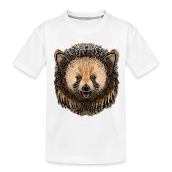 Redd der Foxx von Jon Ball - Kinder Premium Bio T-Shirt - Weiß - Vorne