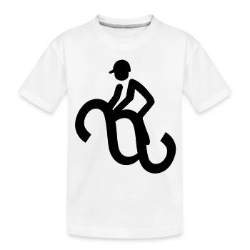 Suiveurs - T-shirt bio Premium Enfant - blanc - Devant