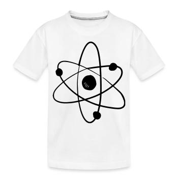atom-logo - T-shirt bio Premium Enfant - blanc - Devant