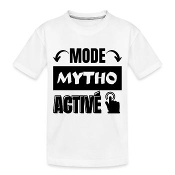 mode mytho - T-shirt bio Premium Enfant - blanc - Devant