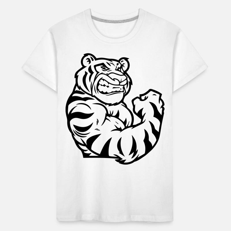 biceps tigrés T-shirt bio Premium Enfant