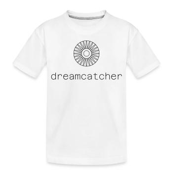 dream catcher - Kids' Premium Organic T-Shirt - white - Front