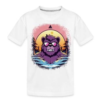 Panda Grumbler Funny Dictons Idée cadeau Drôle Koala - T-shirt bio Premium Enfant - blanc - Devant