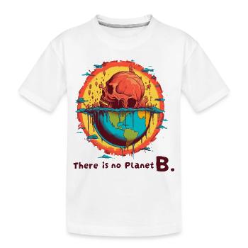 Mourir de la Terre - T-shirt bio Premium Enfant - blanc - Devant