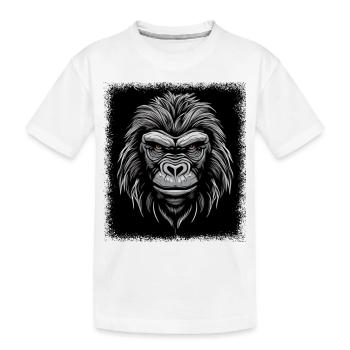 Cadeau d’anniversaire de singe idée cadeau geek cadeau cadeau cadeau cadeau - T-shirt bio Premium Enfant - blanc - Devant