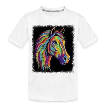 bday peace movement quote counterculture fun - Kinder Premium Bio T-Shirt - Weiß - Vorne