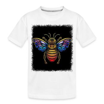 drôles dictons hippie festival contre-culture drôle - T-shirt bio Premium Enfant - blanc - Devant