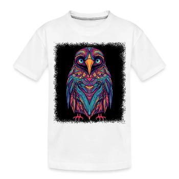 animal jugulaire pingouin dansant penguin - T-shirt bio Premium Enfant - blanc - Devant