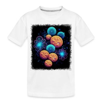 Mouvement pour la paix Bday anniversaire cadeau idée - T-shirt bio Premium Enfant - blanc - Devant