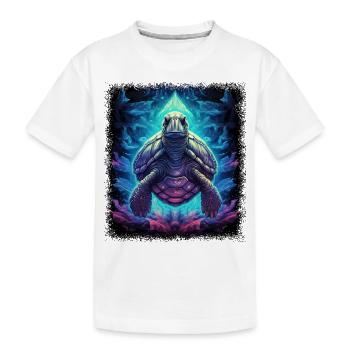 famille anniversaire contre-culture hippie geek - T-shirt bio Premium Enfant - blanc - Devant