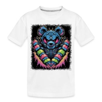 polar bear gift idea awesome birthday koala humor - Kinder Premium Bio T-Shirt - Weiß - Vorne