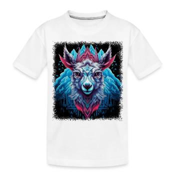 artiodactyla animal lover birthday present idea - Kinder Premium Bio T-Shirt - Weiß - Vorne
